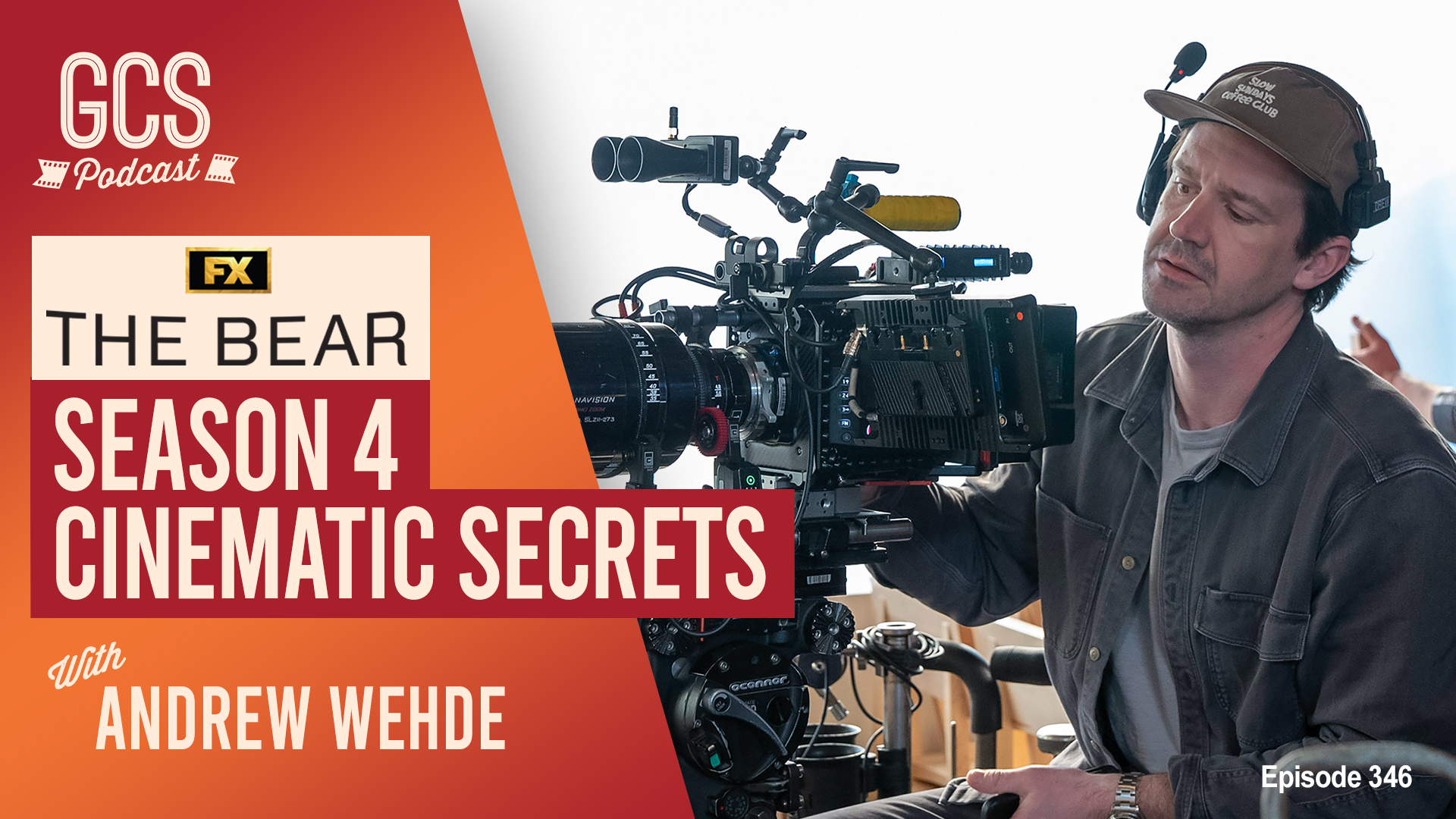 Go Creative Show episode thumbnail with Andrew Wehde, cinematographer of The Bear Season 4