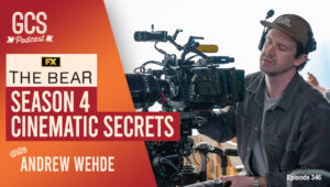 Go Creative Show episode thumbnail with Andrew Wehde, cinematographer of The Bear Season 4